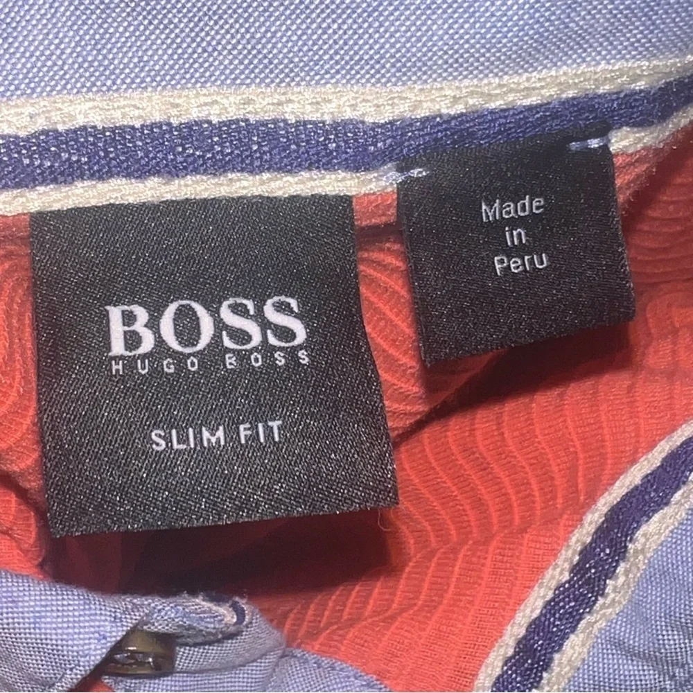 Hugo Boss Men’s Polo Shirt XL Coral - Picture 5 of 6